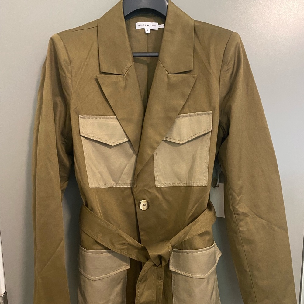 Good American utility blazer